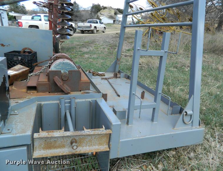 image for item K2587 Stoughton Welding custom built winch flatbed