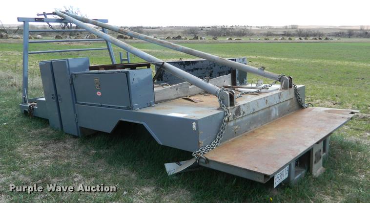 image for item K2587 Stoughton Welding custom built winch flatbed