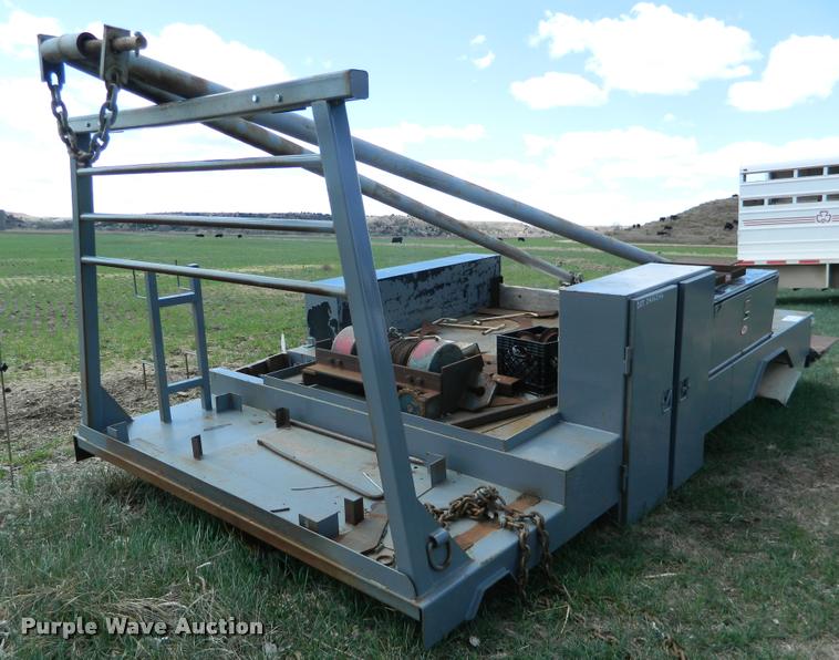 image for item K2587 Stoughton Welding custom built winch flatbed