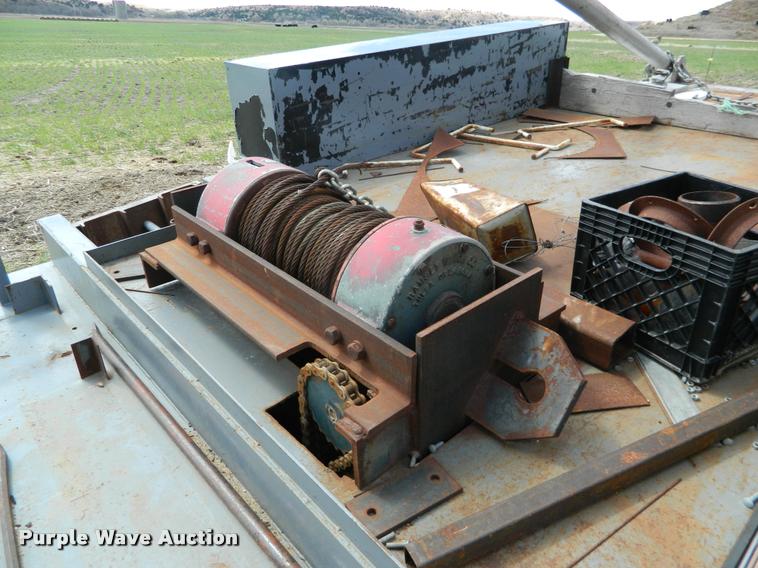 image for item K2587 Stoughton Welding custom built winch flatbed