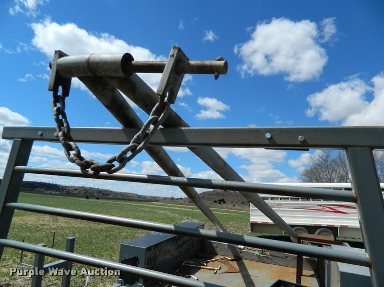 image for item K2587 Stoughton Welding custom built winch flatbed