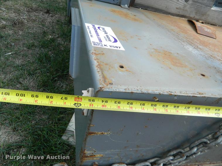 image for item K2587 Stoughton Welding custom built winch flatbed