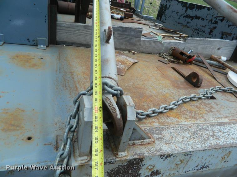 image for item K2587 Stoughton Welding custom built winch flatbed