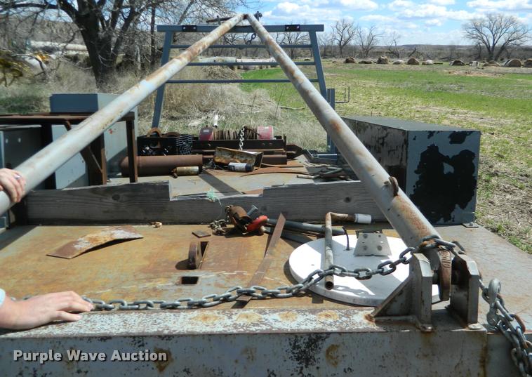 image for item K2587 Stoughton Welding custom built winch flatbed