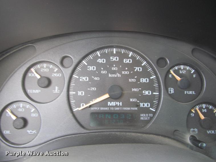 image for item K4936 2003 Chevrolet S10 Ext. Cab pickup truck