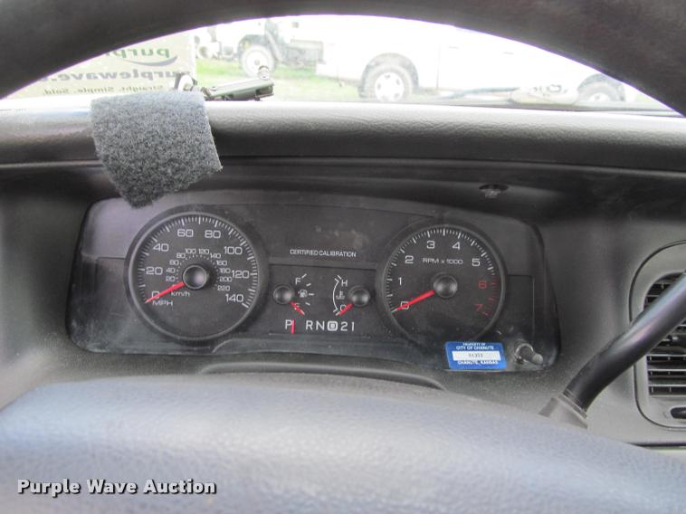 image for item K4938 2008 Ford Crown Victoria Police Interceptor