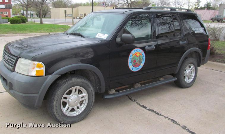 image for item K4951 2003 Ford Explorer SUV