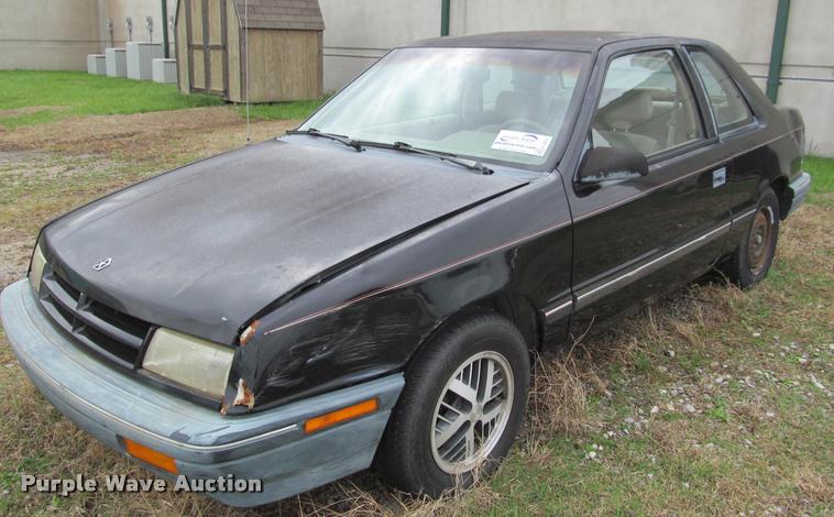 image for item K4953 1991 Dodge Shadow