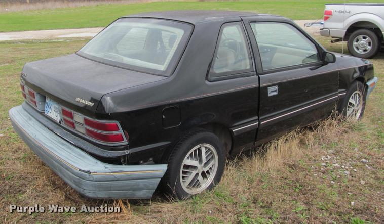 image for item K4953 1991 Dodge Shadow