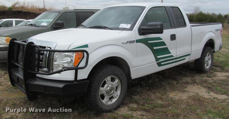 image for item K4954 2010 Ford F150 XLT SuperCab pickup truck