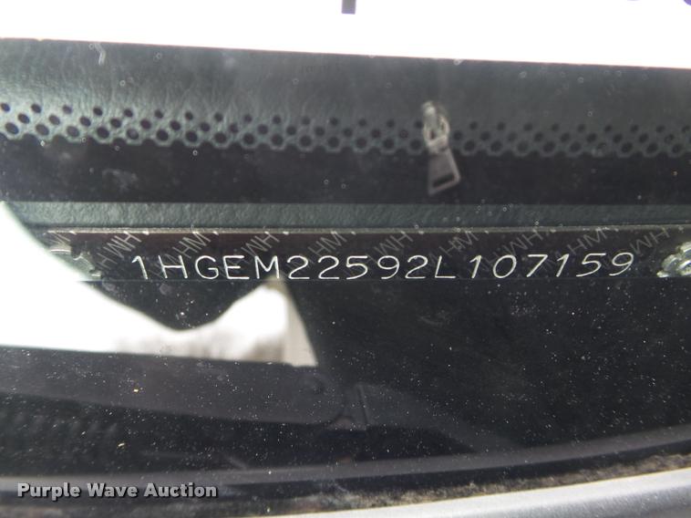 image for item K7688 2002 Honda Civic