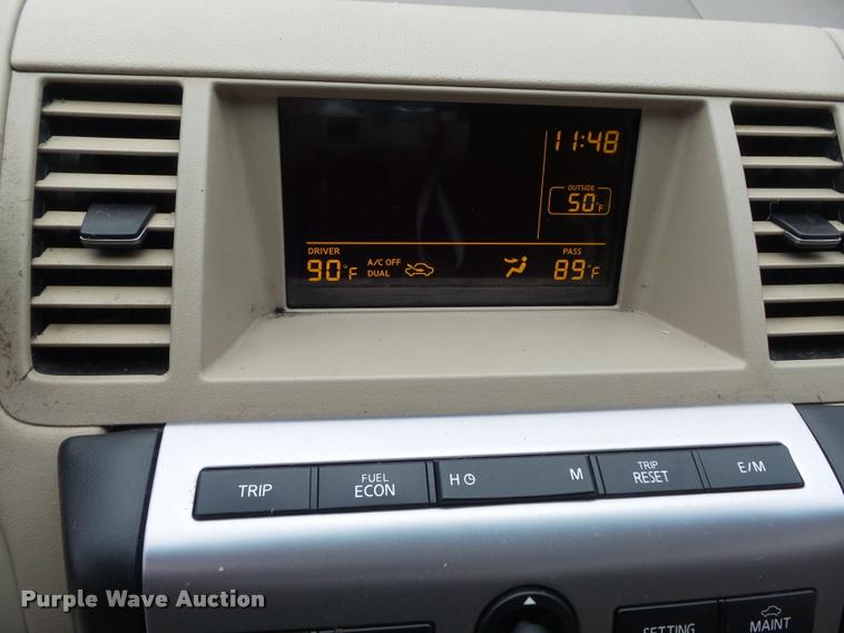 image for item K7689 2005 Nissan Murano SUV