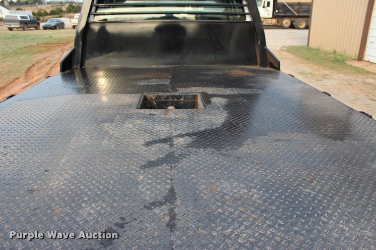 image for item L4956 2014 Ford F350 Super Duty CrewCab flatbed pickup truck