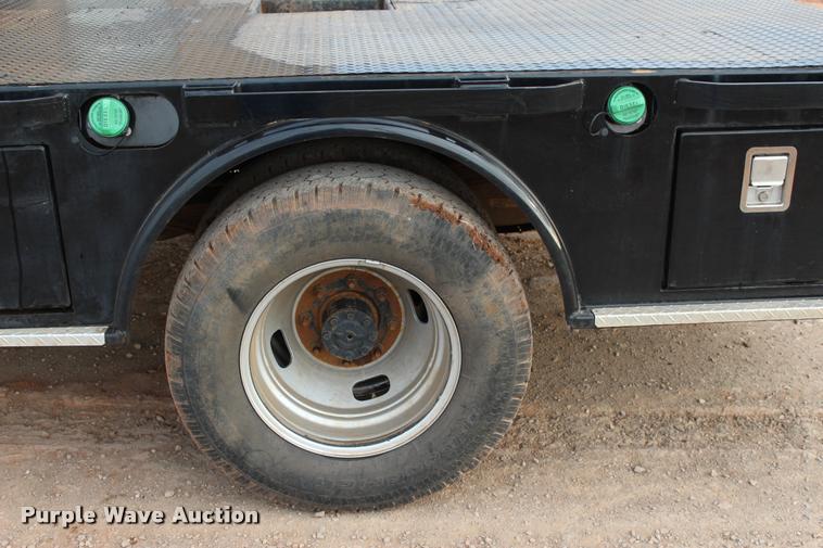 image for item L4956 2014 Ford F350 Super Duty CrewCab flatbed pickup truck