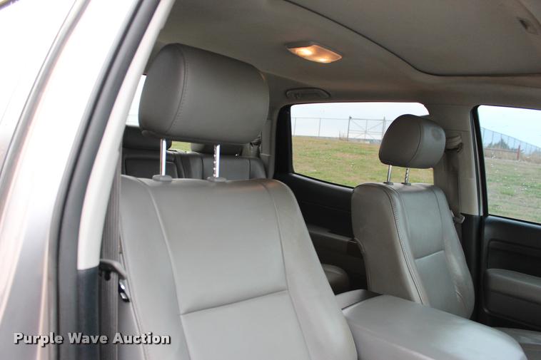 image for item L4957 2012 Toyota Tundra Limited CrewMax pickup truck