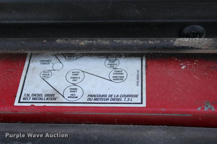 image for item L4964 1995 Ford F350 XLT Crew Cab pickup truck