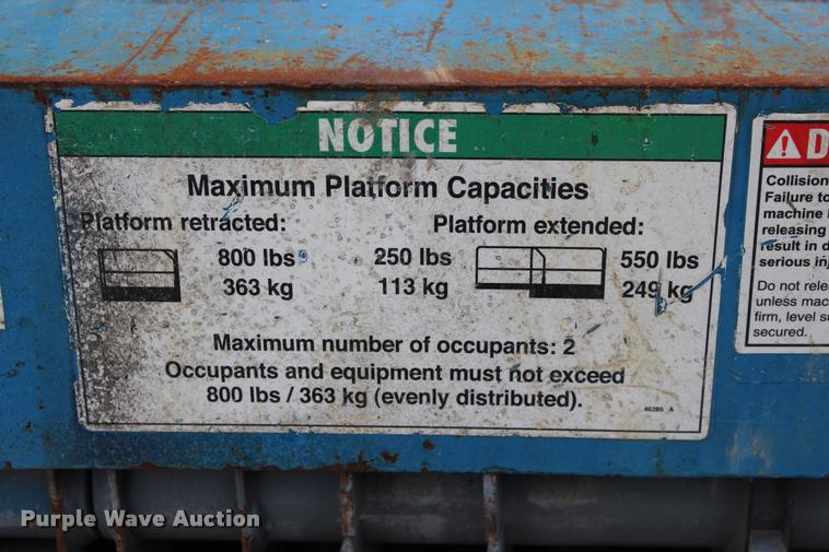 image for item L4968 2000 Genie GS2032 scissor lift