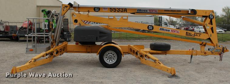 image for item L4969 2009 Bil-jax 5533A boom lift