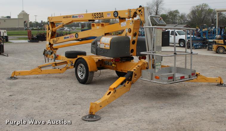 image for item L4969 2009 Bil-jax 5533A boom lift