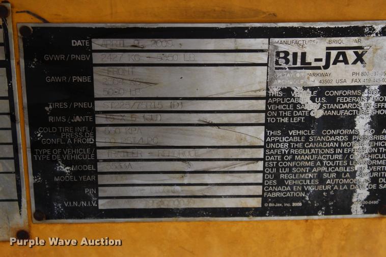 image for item L4969 2009 Bil-jax 5533A boom lift