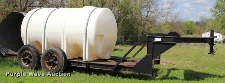 image for item L4976 Shop built water trailer