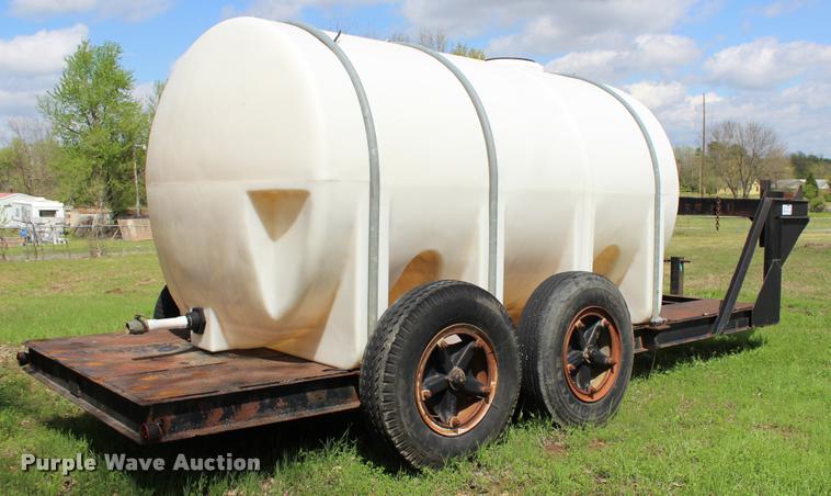 image for item L4976 Shop built water trailer