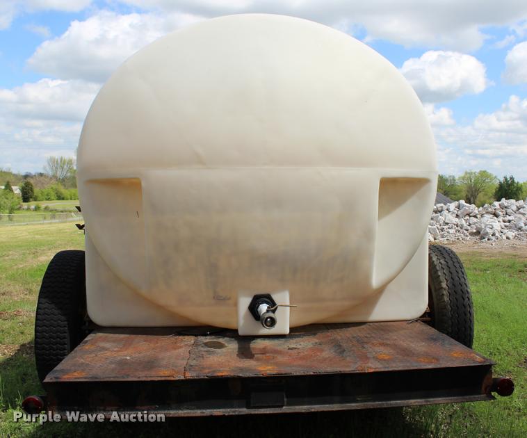 image for item L4976 Shop built water trailer