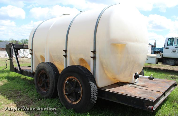 image for item L4976 Shop built water trailer