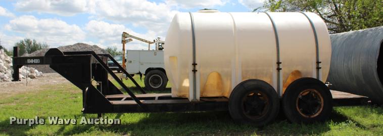 image for item L4976 Shop built water trailer