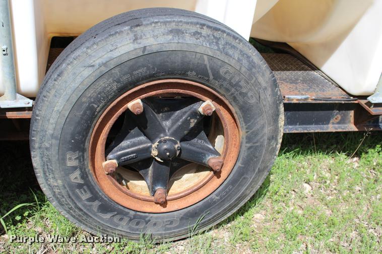 image for item L4976 Shop built water trailer