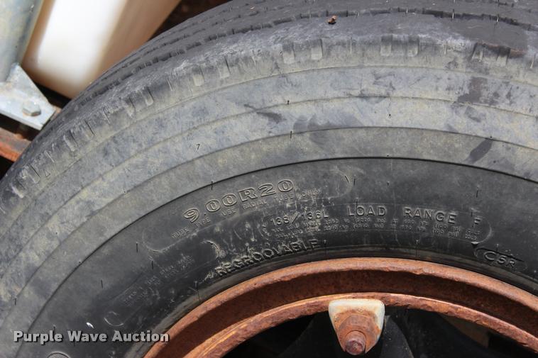 image for item L4976 Shop built water trailer