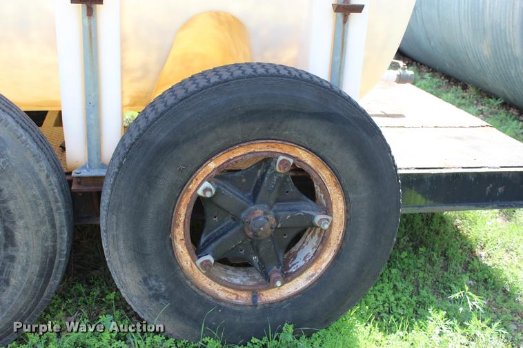 image for item L4976 Shop built water trailer