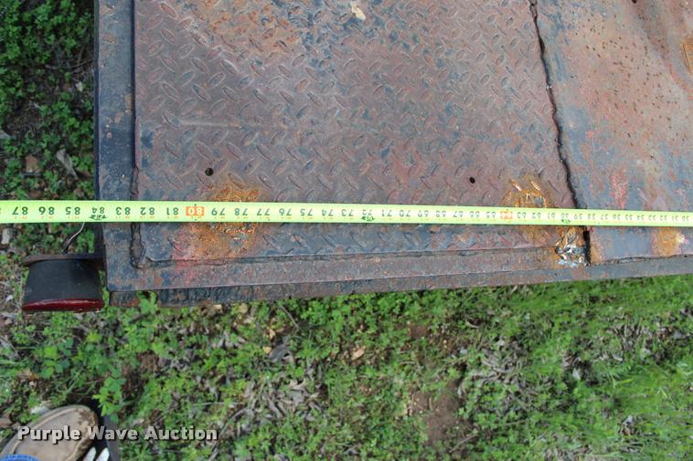 image for item L4976 Shop built water trailer