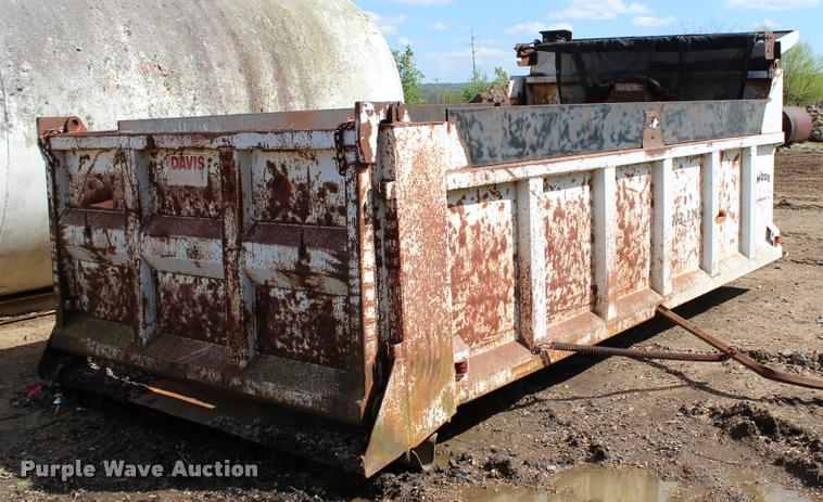 image for item L4978 Davis dump bed