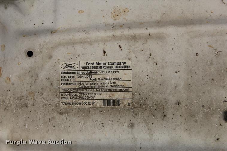 image for item L4982 2013 Ford F150 XL SuperCab pickup truck