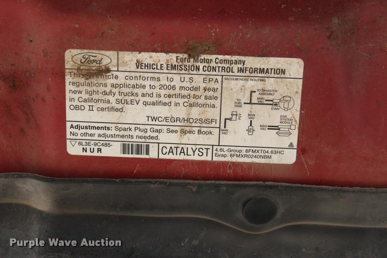 image for item L4986 2006 Ford F150 STX SuperCab pickup truck