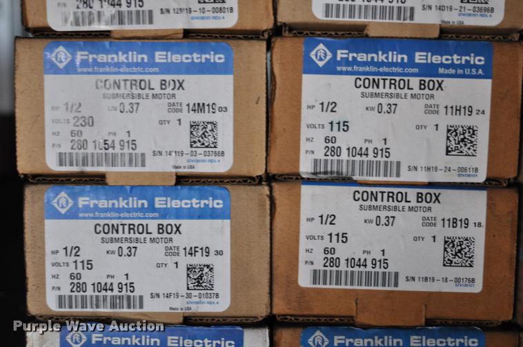image for item L5219 Franklin Electric submersible motor control boxes