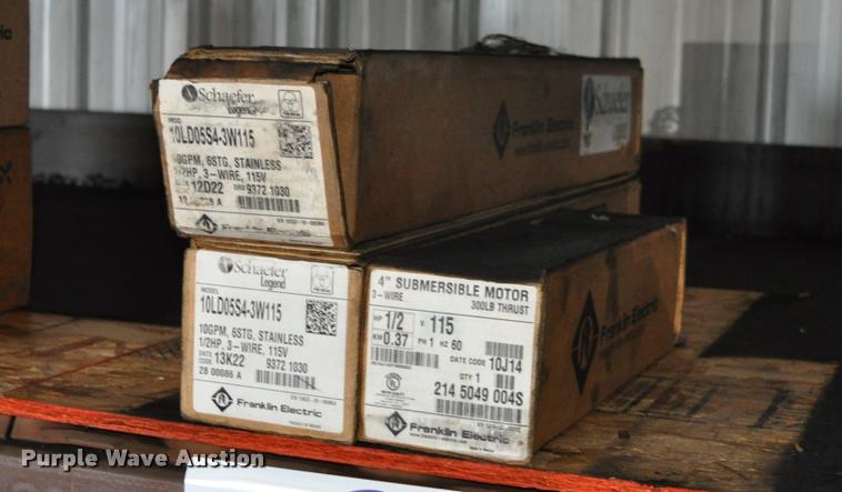 image for item L5221 1/2HP submersible pump and motors