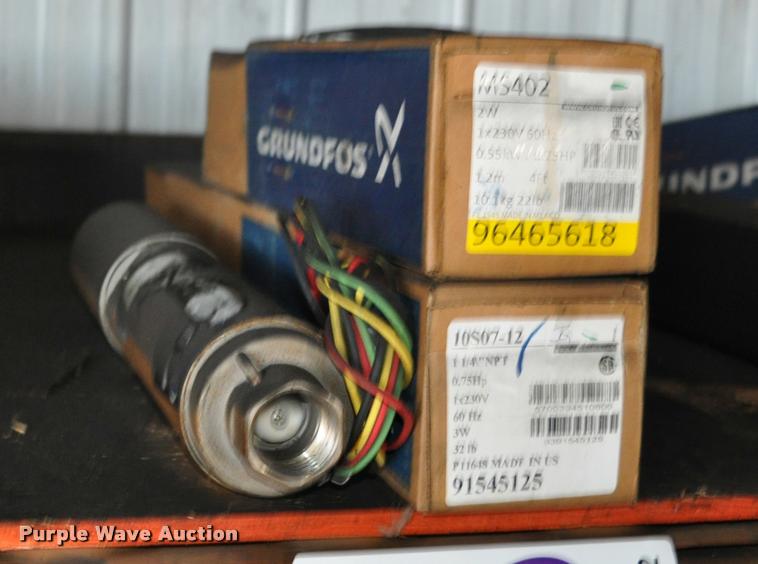 image for item L5222 3/4HP submersible pump and motors