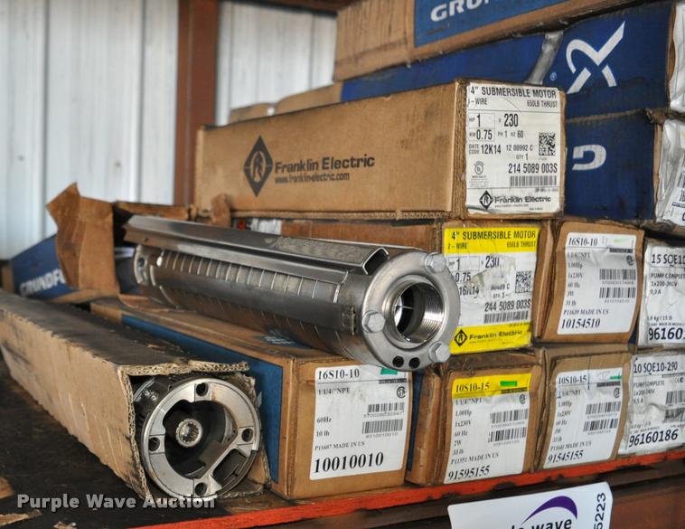 image for item L5223 1HP submersible pump and motors