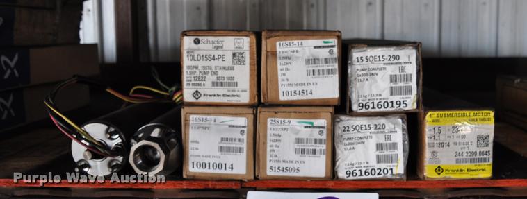 image for item L5224 1.5HP submersible pump and motors