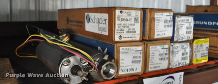 image for item L5224 1.5HP submersible pump and motors