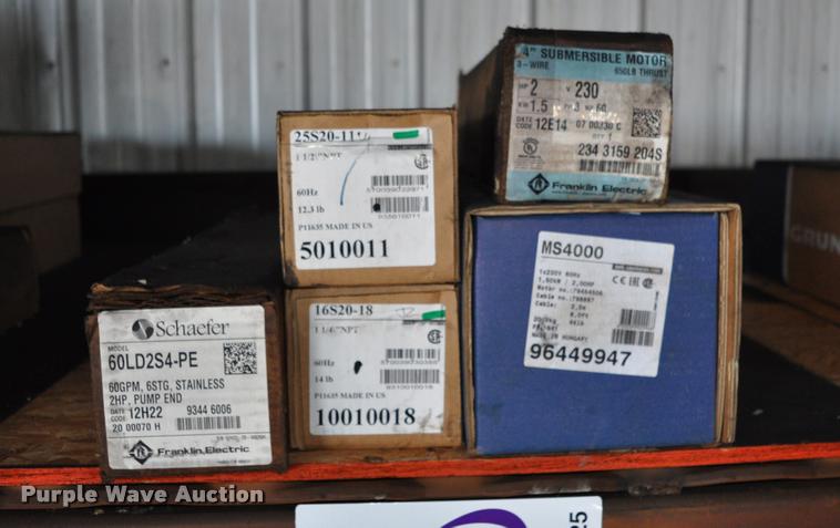 image for item L5225 2HP submersible pump and motors