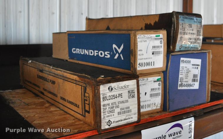 image for item L5225 2HP submersible pump and motors