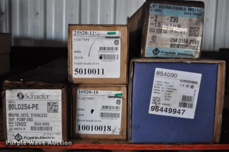 image for item L5225 2HP submersible pump and motors