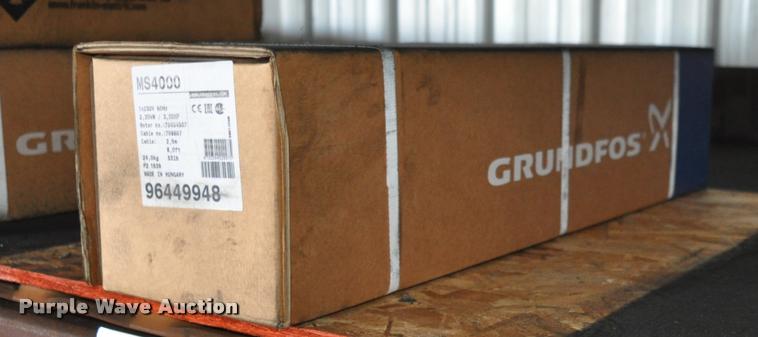 image for item L5226 3HP Grunfos MS4000 submersible electric motor