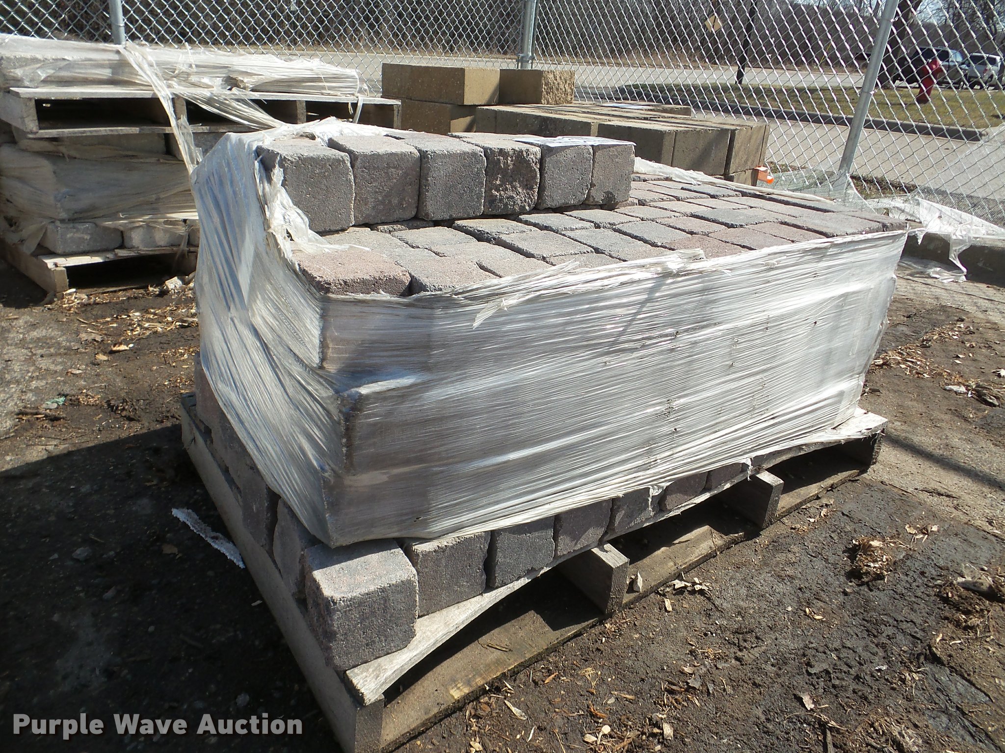Approximately 240 pavers in Burnsville, MN Item DA1836 sold Purple Wave