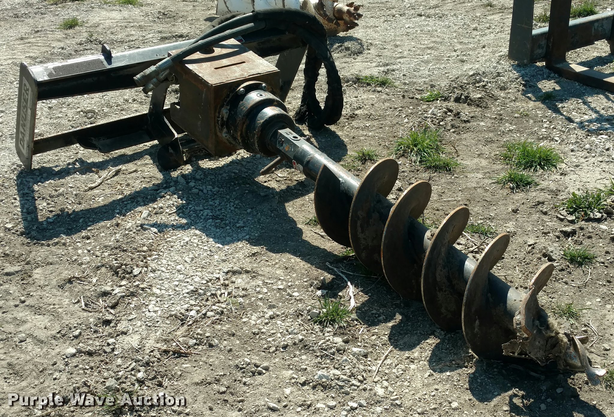 Danuser post hole auger in Hope, KS Item DI9779 sold Purple Wave
