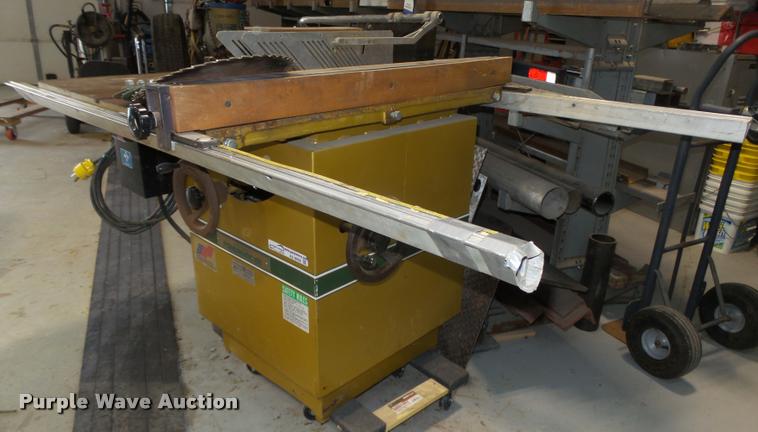 image for item AU9600 Powermatic 68 table saw