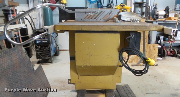 image for item AU9600 Powermatic 68 table saw